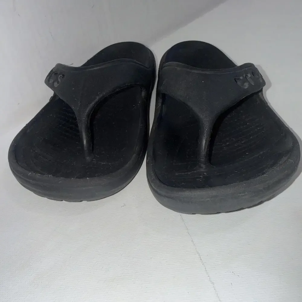 Crocs‎ Classic Gorpcore Outdoor Hiking Fishing Waterproof Black Flip Flop M5 W7